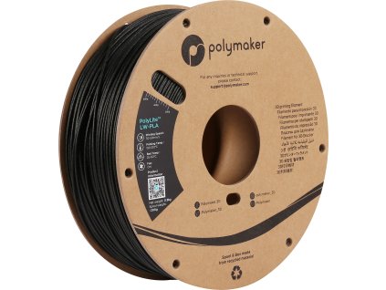 Polymaker Polylite LW-PLA černá 1,75mm 800g