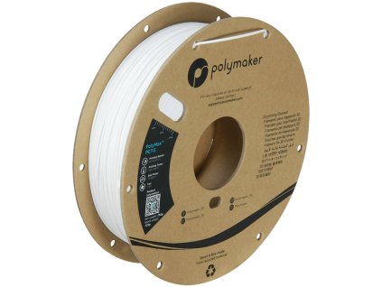 Polymaker PolyMax PETG bílá 1,75mm 750g