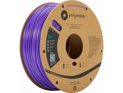 Polymaker PolyLite ABS fialová 1,75 mm 1 kg