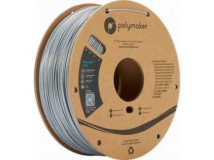 Polymaker PolyLite ASA sivá 1,75 mm 1 kg