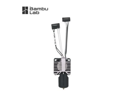 Bambu Lab X1E sestava hotendu s nerezovou tryskou 0,2mm