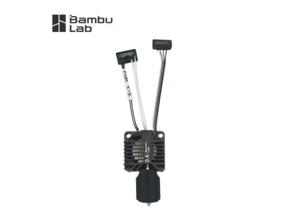 Bambu Lab X1E sestava hotendu s tvrzenou tryskou 0,4mm