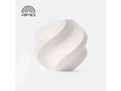 Bambu Lab PLA Basic 1kg 1,75mm, Refill bez cívky Bílá - Jade white