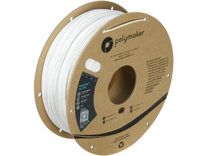 Polymaker PolyMax PC-FR filament samozhášivý bílá 1,75mm 1kg