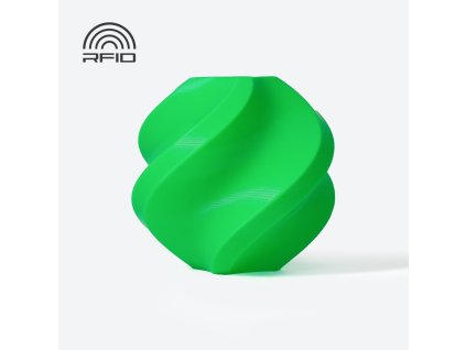 Bambu Lab PLA Basic 1kg 1,75mm, s cívkou Zelená - Bambu Green