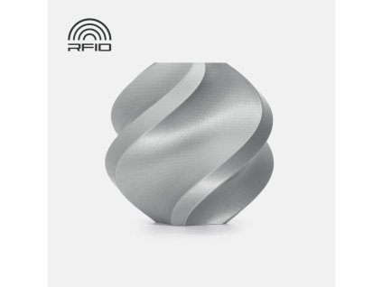 Bambu Lab PLA Basic 1kg 1,75mm, Refill bez cívky Stříbrná