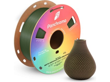Polymaker Panchroma PLA Dual Matte Camouflage (tmavě zelená-hnědá) 1,75mm 1kg