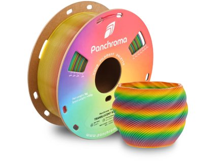 Polymaker Panchroma PLA Gradient Translucent Rainbow 1,75mm 1kg