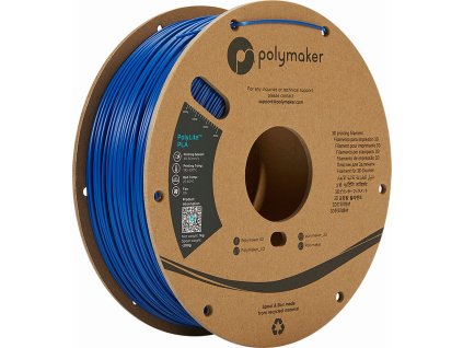 Polymaker PolyLite PLA modrá 1,75mm 1kg