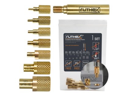 Ruthex Sada pájecích hrotů