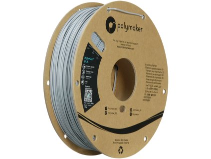 Polymaker PolyMax PLA šedá 1,75mm 750g