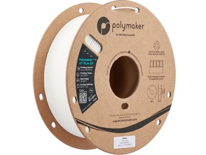 Polymaker HT-PLA-GF bílá 1,75mm 1kg