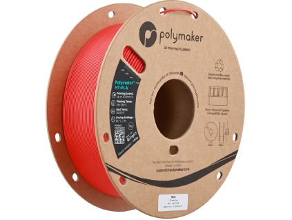 Polymaker HT-PLA červená 1,75mm 1kg