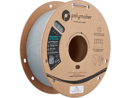 Polymaker HT-PLA-GF šedá 1,75mm 1kg