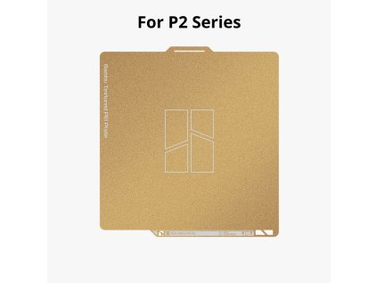 Bambu Lab Textured PEI Plate, zrnitý plát, zlatý, P2S
