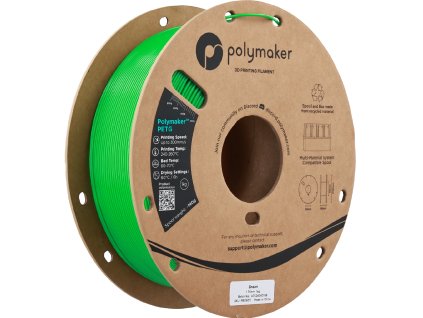 Polymaker PETG zelená 1,75mm 1kg