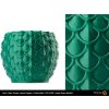 CPE HG100 Jungle Green Metallic Trilab Dragon scale test vase 1