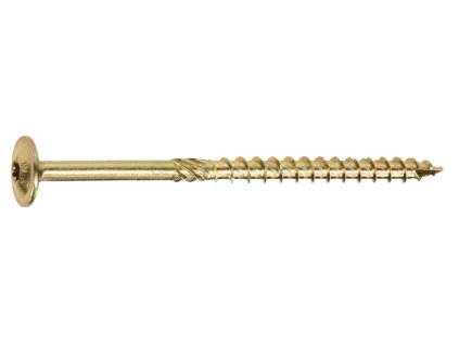 Torx 8x100 plate head pozink