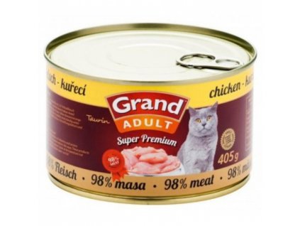 GRAND SuperPremium Kuřecí CAT 405g
