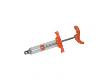 Aplikátor injekční (injekční stříkačka) , nylonový oranžový