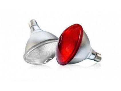 Infražárovka Interheat PAR 100 W, červená - úsporná
