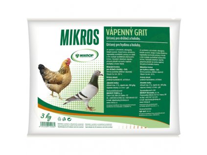 MIKROS VÁPENNÝ GRIT (VPC GB) - 3 kg