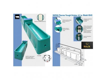 NAPÁJECÍ THERMO ŽLAB SUEVIA MODEL 6542 - 2,30 M