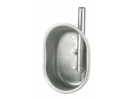 Napáječka misková, nerez, pro předvýkrm prasat, 15 x 21 x 9 cm