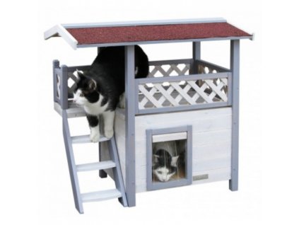 Pelíšek - bouda pro kočky ONTARIO, 77 x 50 x 73 cm