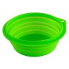 Miska silikonová pro psy, kočky, skládací