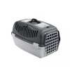 Přepravka pro psy a kočky Gulliver 2, šedá, 55x36x35cm, plastová dvíř
