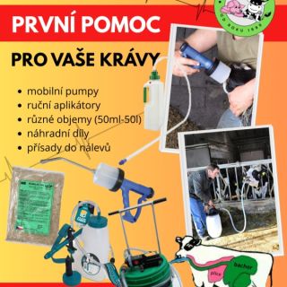 Dobrý den vespolek, rádi bychom Vám nabídli potřeby pro první pomoc pro krávy i telata. Prodáváme drenchery pro skot i...