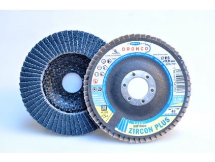 Brúsny kotúč 115x22  Zircon Plus 40 Superior