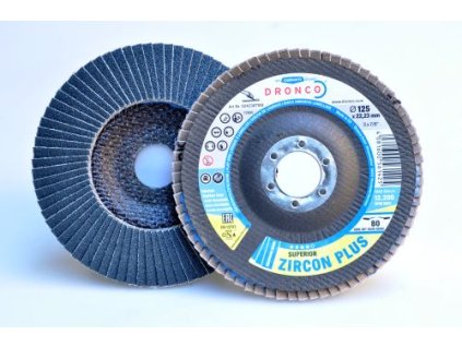 Brúsny kotúč 125x22 Zircon Plus 80 Superior