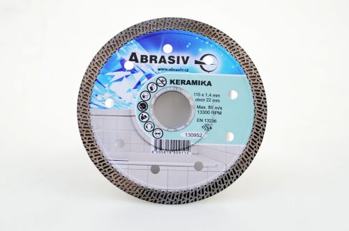 Diamantový rezný kotúč 115x1,4x22,23 KERAMIKA