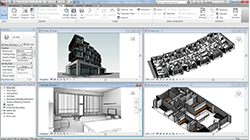 Autodesk Revit BIM model