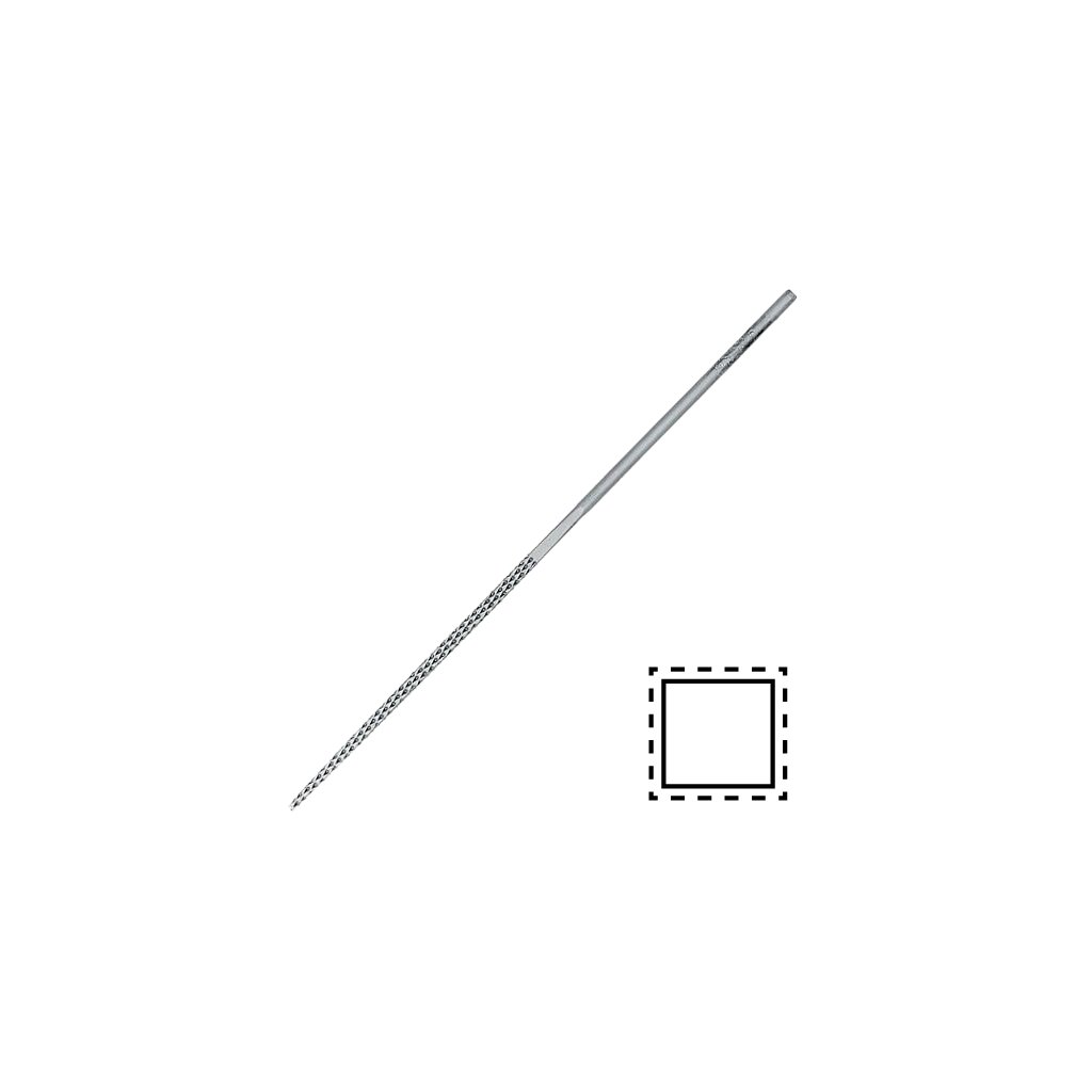 Foursquare Needle Rasp, 140 mm