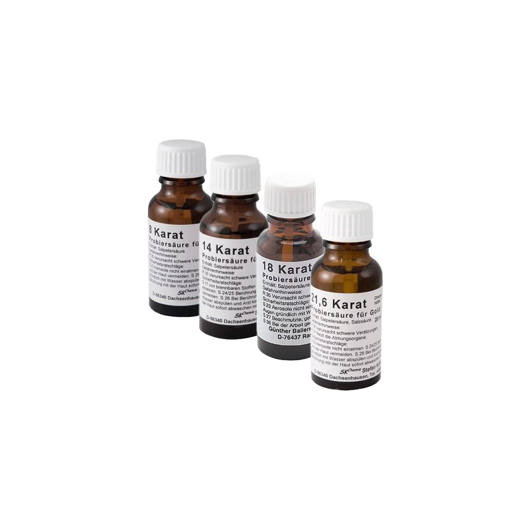 Zkušební kyselina na zlato