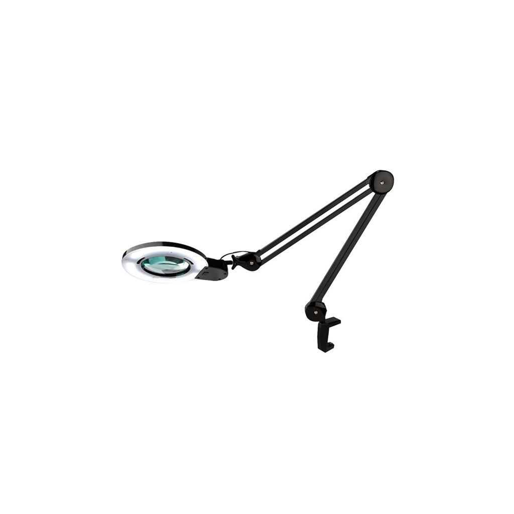 Stolní lupa s LED osvětlením Durston, s výměnnými skly 5+8D