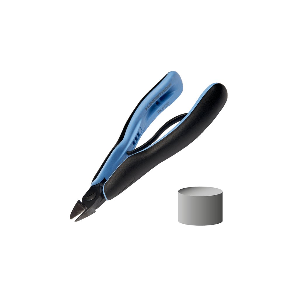 Kleště Lindström RX 8142 štípací boční, čelisti oválné, ULTRA, 133,5 mm