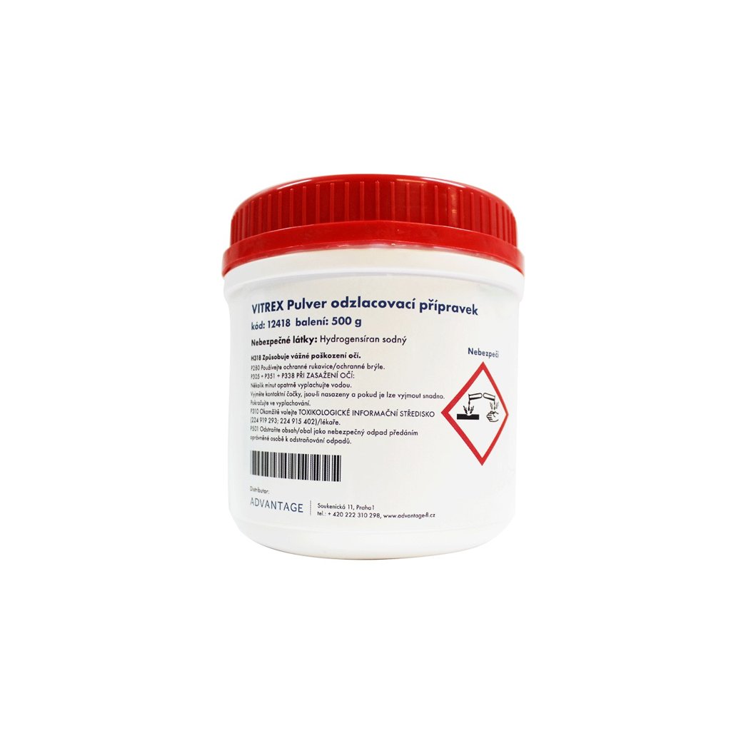 VITREX Pulver - odmořovací přípravek 500 g