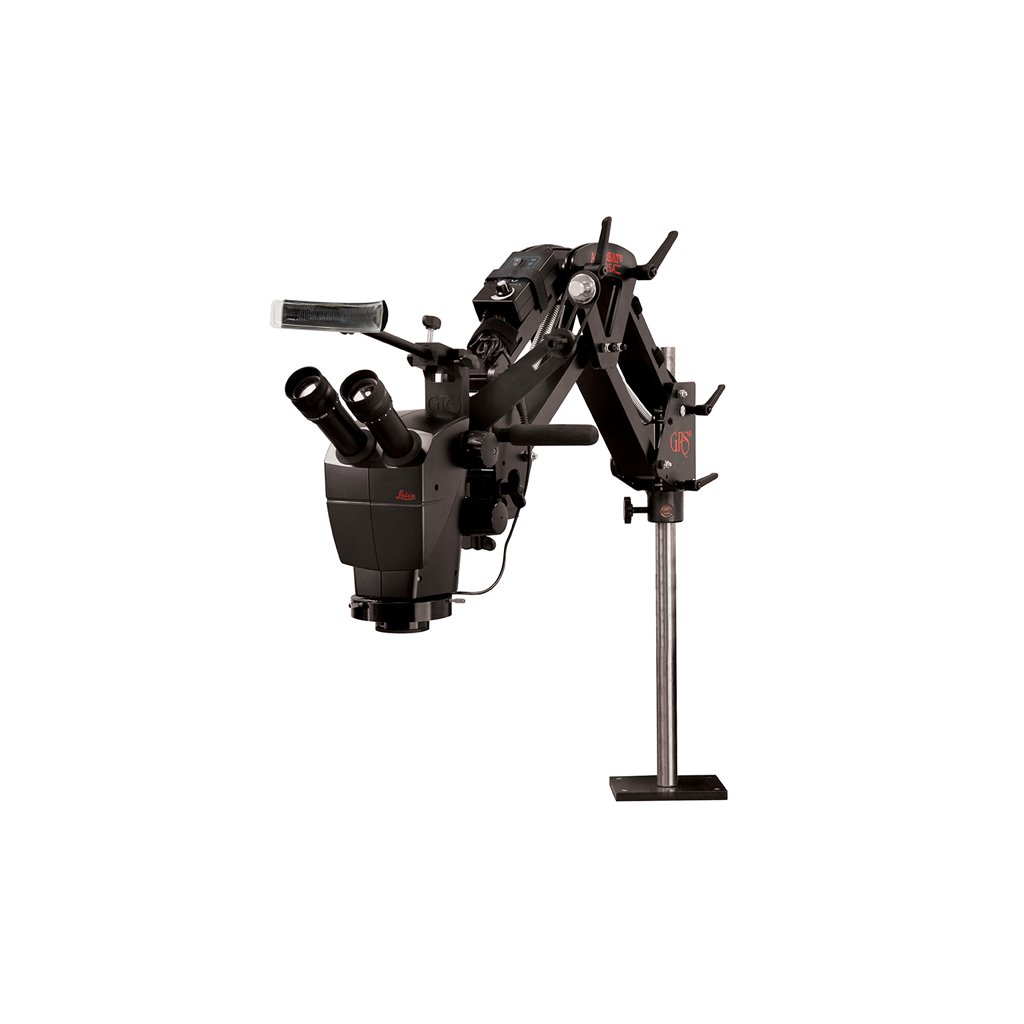 Mikroskop Leica A60 s LED osvětlením Optia a stojanem Acrobat Versa