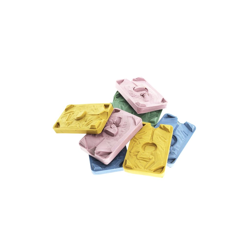 Silikonová guma pastelová fialová A40,170-180°C