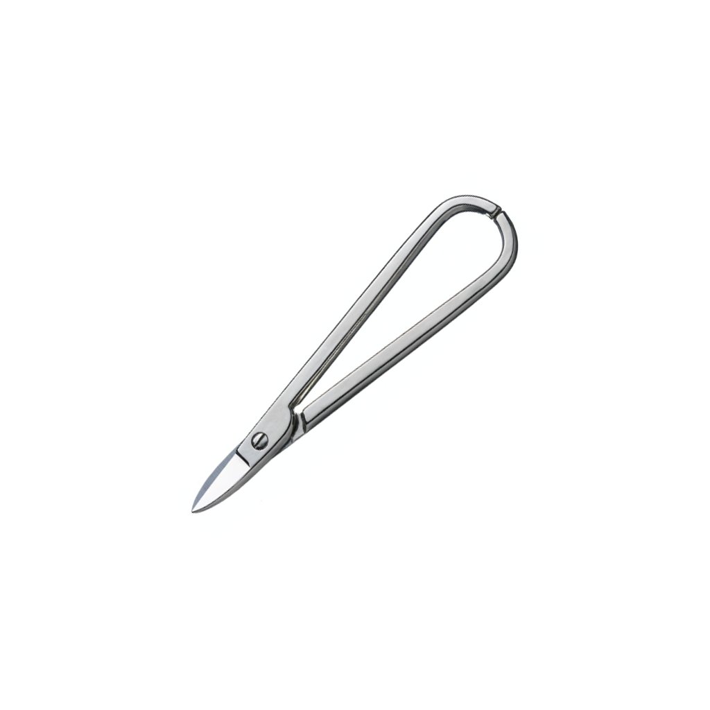 Nůžky na plech s uzavřenou rukojetí, zahnuté, 175 mm