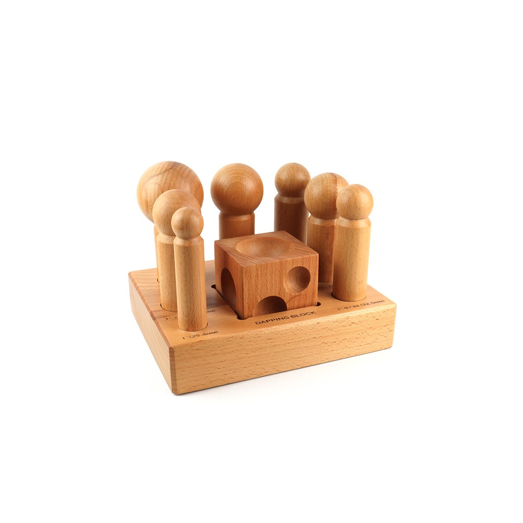 Sada dřevěných tlouků Durston, 7 ks