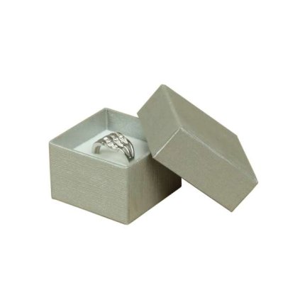 LENA prsten 42x42 mm - STŘÍBRNÁ