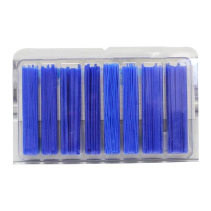 Voskové dráty modré, různé profily