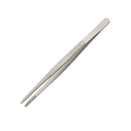 Tweezer with Blunt Point, 160 mm