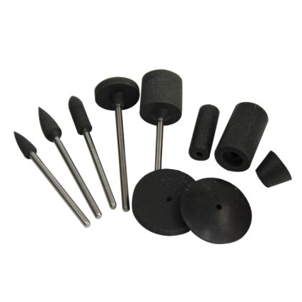 Silikonové nástroje, černé, střední