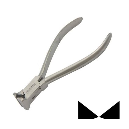 End Cutter with TC Jaws, Size 130 mm, Flat Ends & Matt Finish